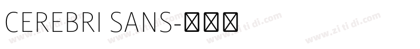 CEREBRI SANS字体转换
